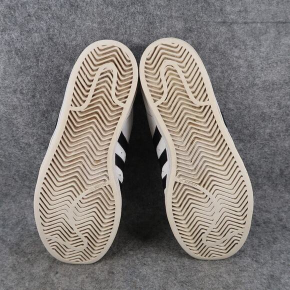 Adidas Shoes Mens 5.5 Sneakers Superstar Casual Trainers Athletic Lace Up White - Picture 11 of 12